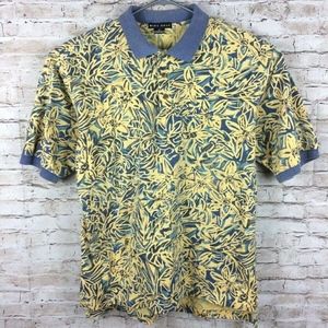 nike floral golf polo